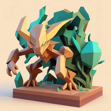 3D model Temtem game (STL)